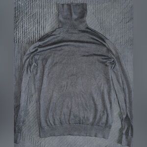 H&M Charcoal Turtleneck Sweater for Men